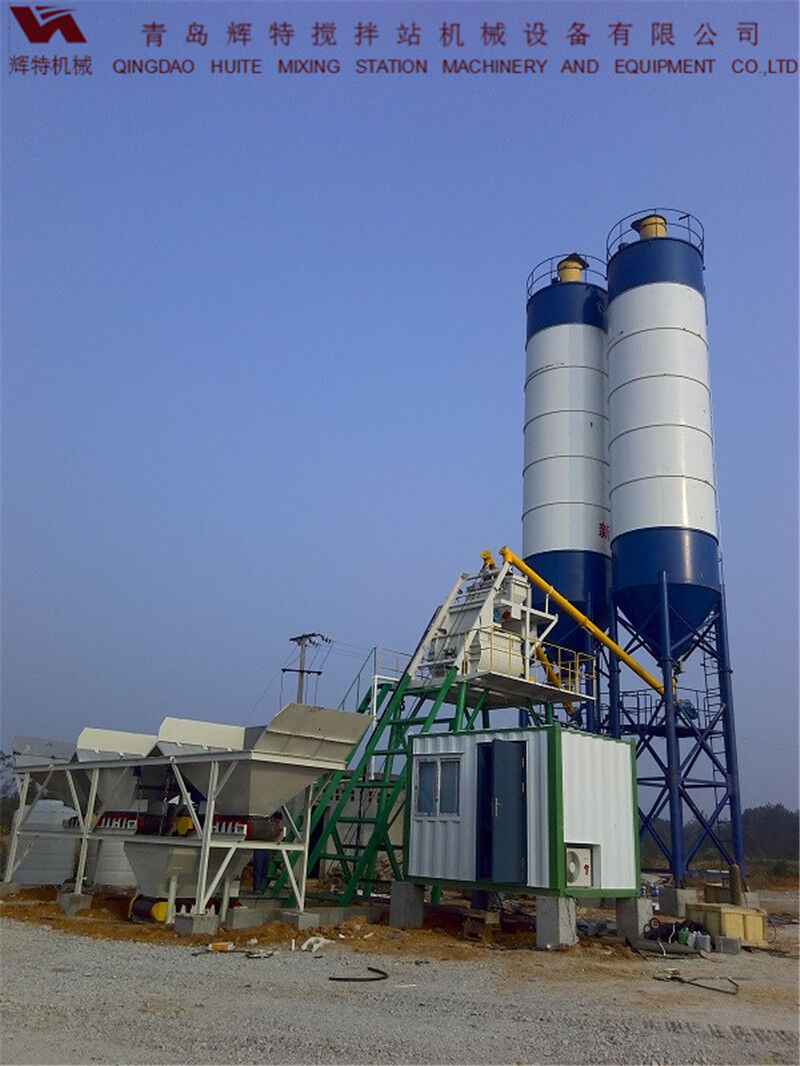 攪拌站HZS35易損件少，維護簡單，運行費用低