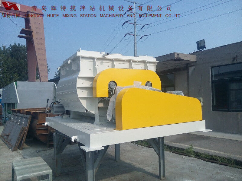 JS750攪拌臂采用偏心式設(shè)計(jì)，延長使用壽命，青島輝特機(jī)械