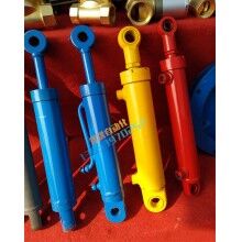 三一中聯(lián)仕高瑪攪拌站2方3方機液壓油缸攪拌機主機卸料門油缸配件