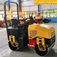 一路順風(fēng)！座駕式2.5噸全液壓壓路機 雙鋼輪柴油振動碾 溝槽壓實機