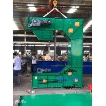 耐高溫1000°Z型提升機(jī)，全封閉，無(wú)揚(yáng)塵，可實(shí)現(xiàn)多點(diǎn)進(jìn)料