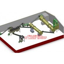 湖北雞糞有機肥生產線