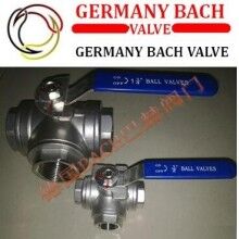進口絲扣三通球閥|德國巴赫總代理-上海秉奇